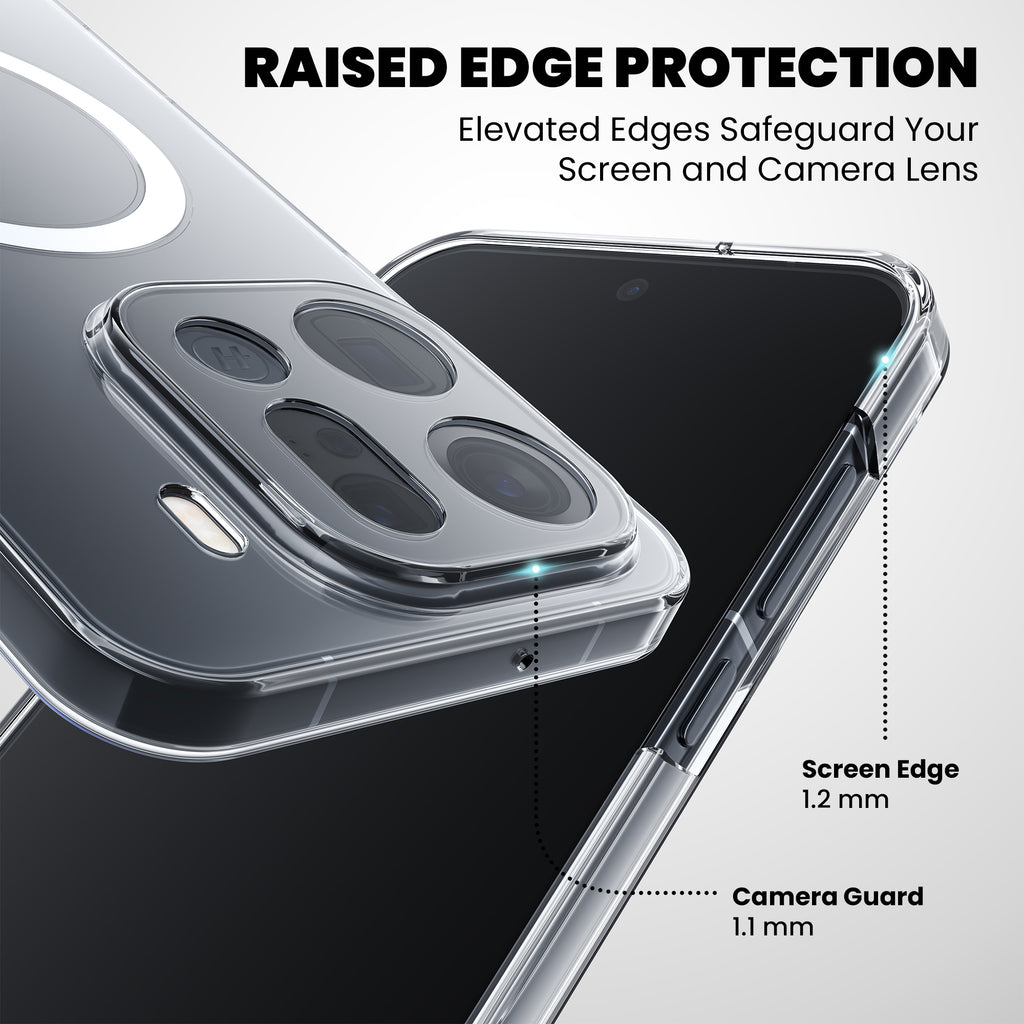 Anti-Yellow Magsafe Clear Case Oppo A Series