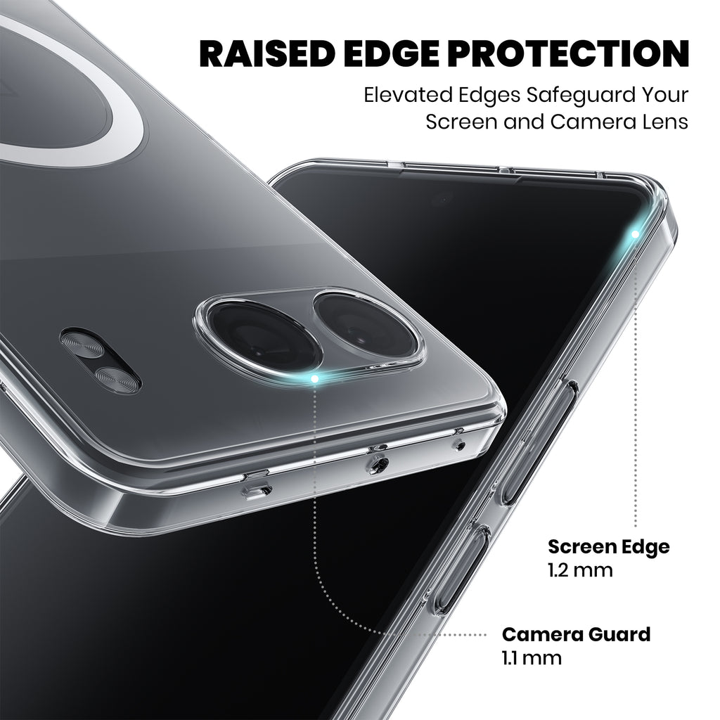 Anti-Yellow Magsafe Clear Case - OnePlus Nord 4