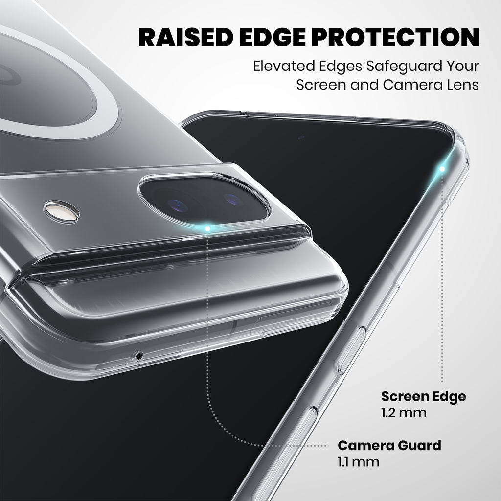 Anti-Yellow Magsafe Clear Case Google Pixel