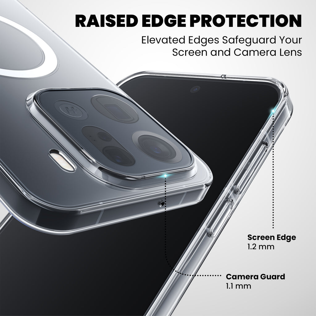 Anti-Yellow Magsafe Clear Case Oppo A Series