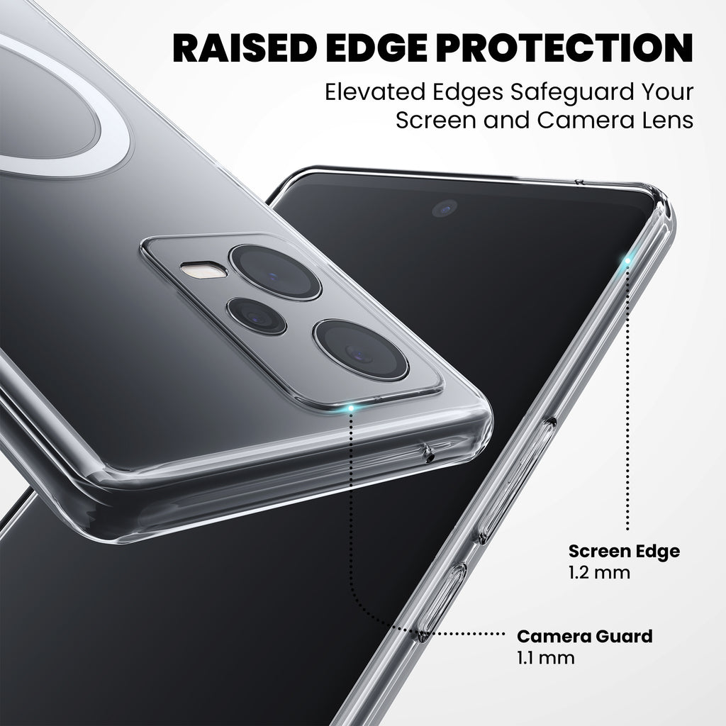 Anti-Yellow Magsafe Clear Case - Redmi 11 Prime 5G