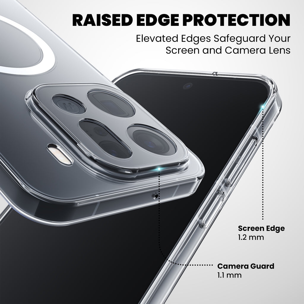 Anti-Yellow Magsafe Clear Case Oppo X Series