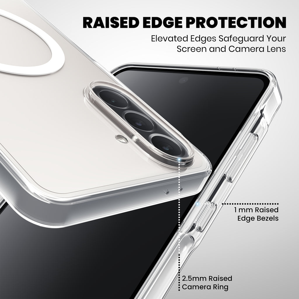 Anti-Yellow Magsafe Clear Case Samsung A Series