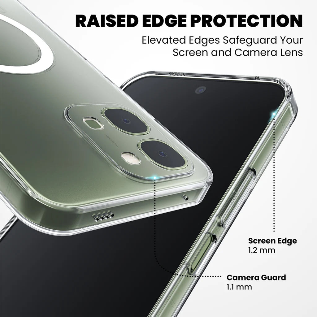 Anti-Yellow Magsafe Clear Case - Vivo V80