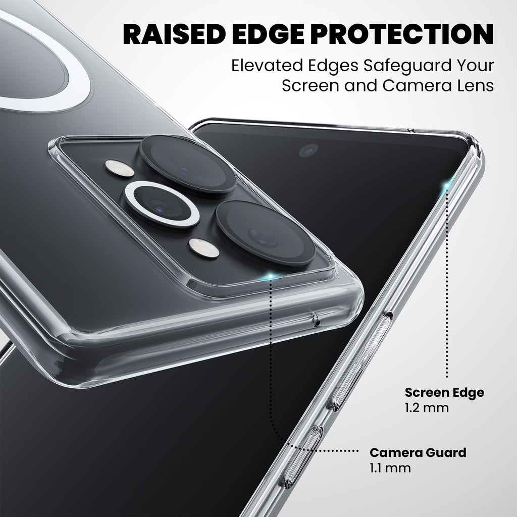 Anti-Yellow Magsafe Clear Case - Realme 8i