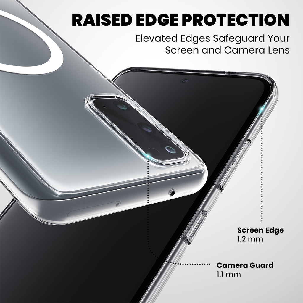 Anti-Yellow Magsafe Clear Case Samsung F Series