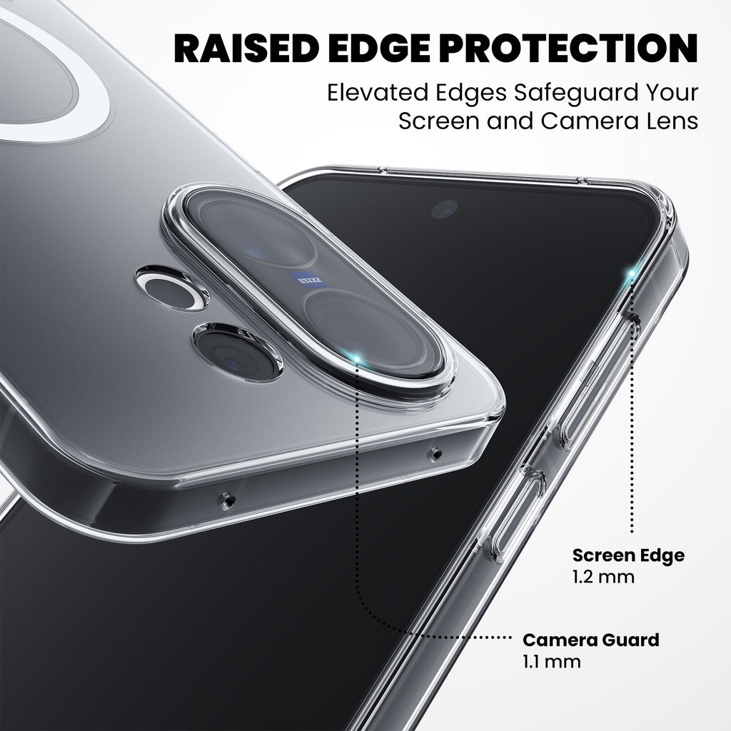 Anti-Yellow Magsafe Clear Case - Vivo Y17s