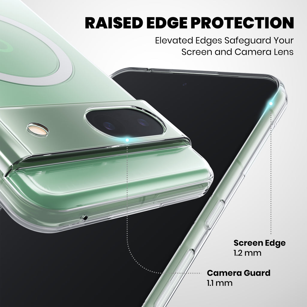 Anti-Yellow Magsafe Clear Case Google Pixel