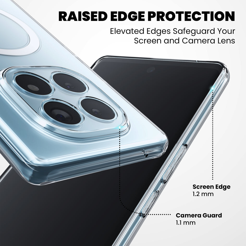 Anti-Yellow Magsafe Clear Case - Redmi Note 15 Pro 5G