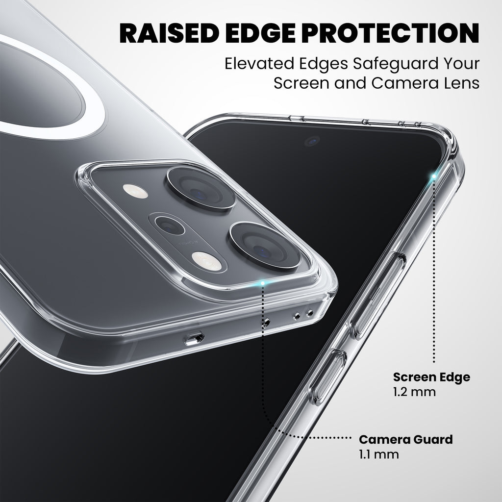 Anti-Yellow Magsafe Clear Case Oppo A Series