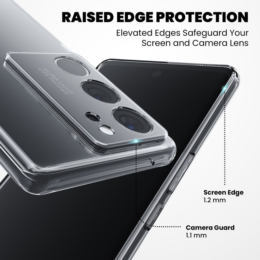 Anti-Yellow Clear Case - Vivo T1 Pro 5G