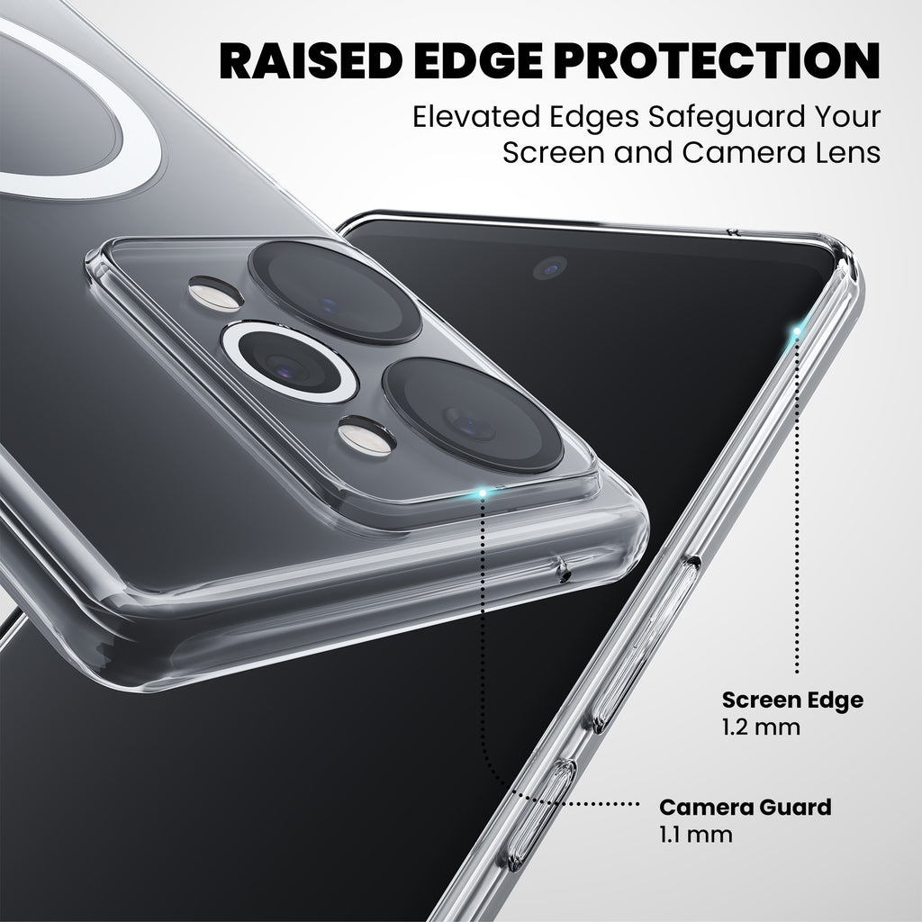 Anti-Yellow Magsafe Clear Case - Realme P3 5G