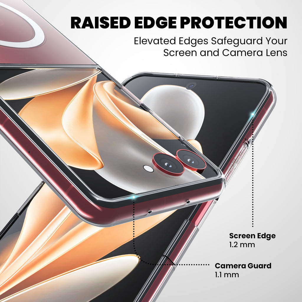 Anti-Yellow Magsafe Clear Case - Motorola Razr 60 Ultra
