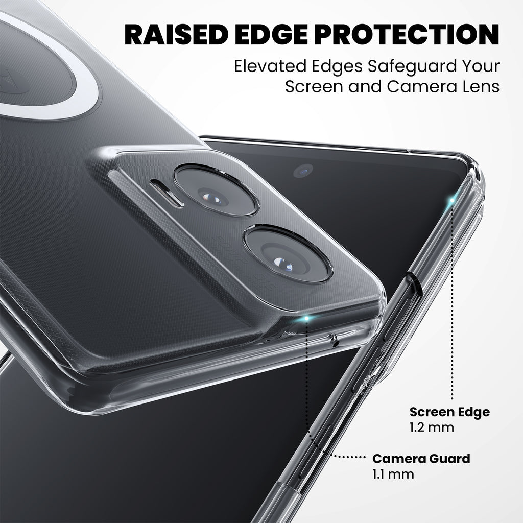 Anti-Yellow Magsafe Clear Case - Moto G96 5G