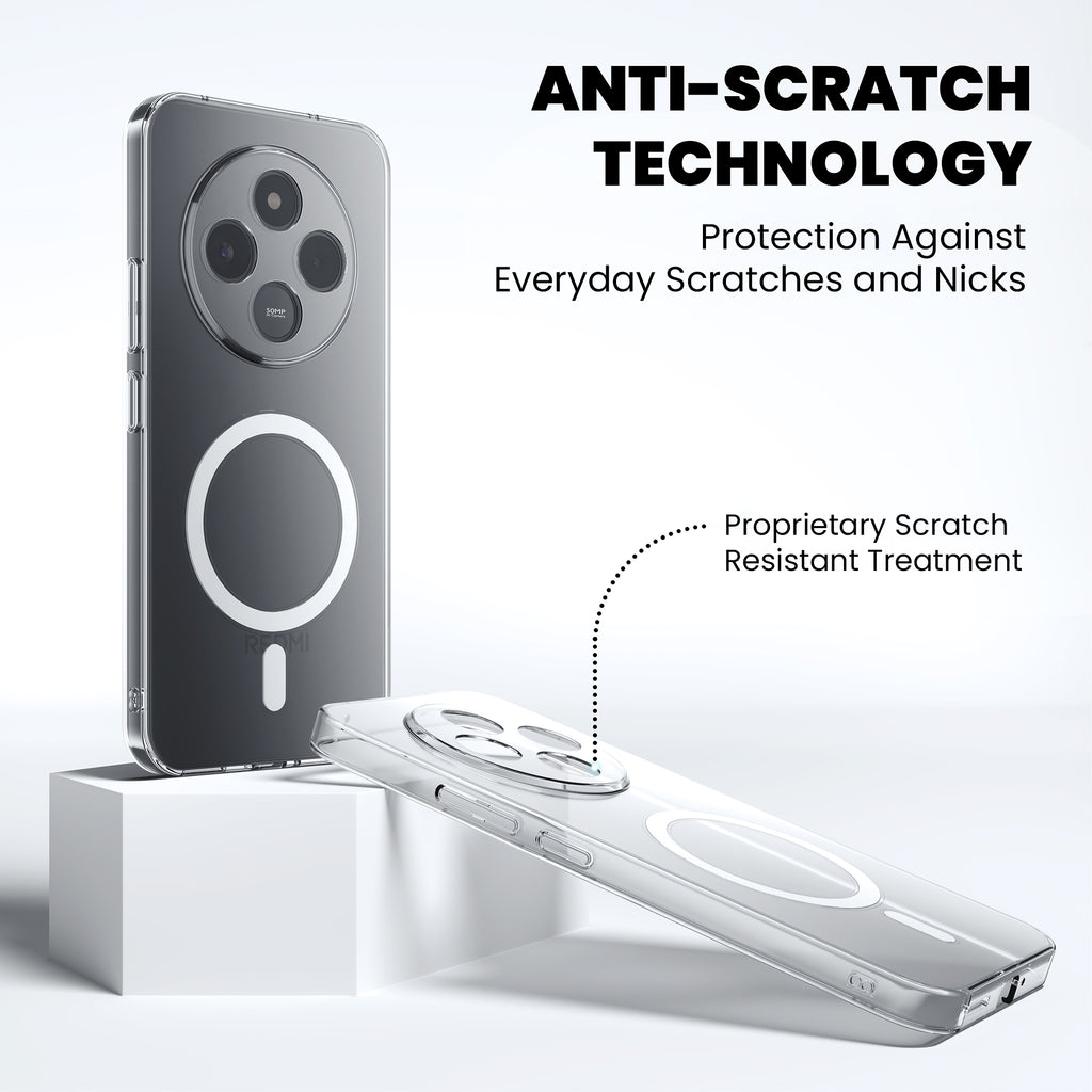 Anti-Yellow Magsafe Clear Case - Redmi A4 5G