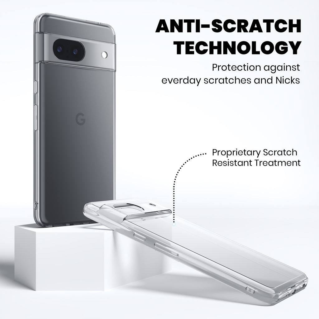 Anti-Yellow Clear Case Google Pixel