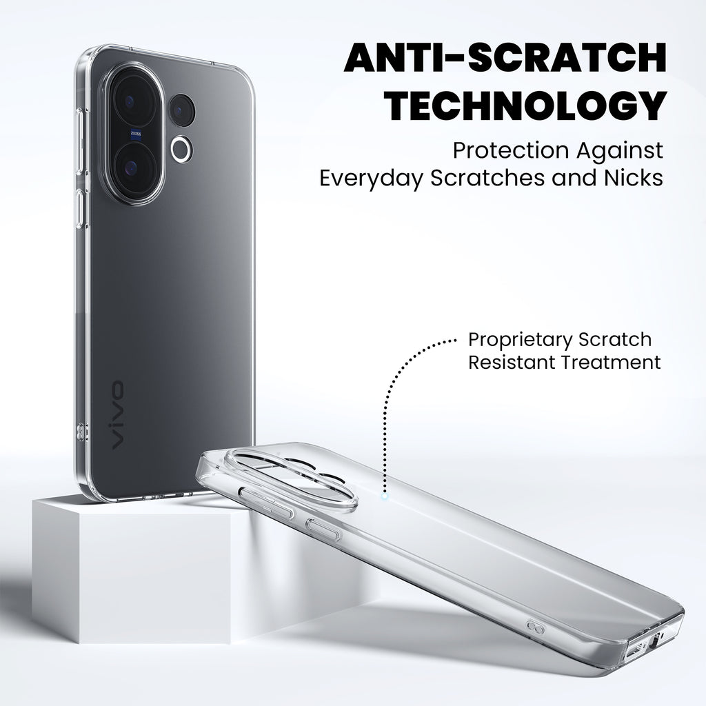 Anti-Yellow Clear Case - Vivo Y19s 5G