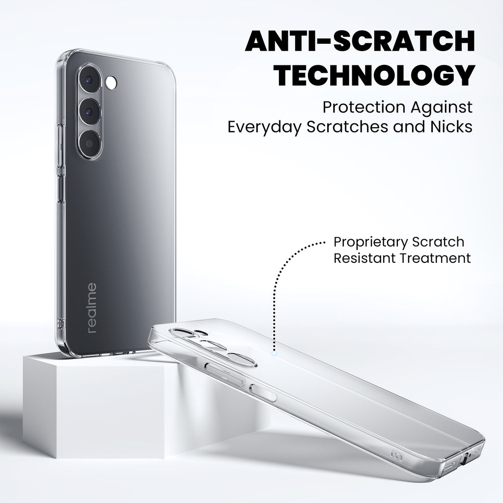 Anti-Yellow Clear Case - Realme P4 Lite 5G