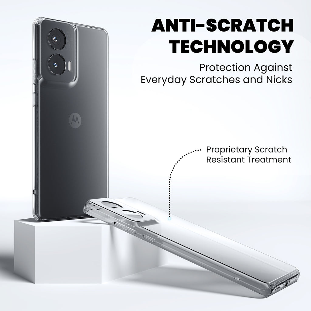 Anti-Yellow Clear Case - Moto G06 Power