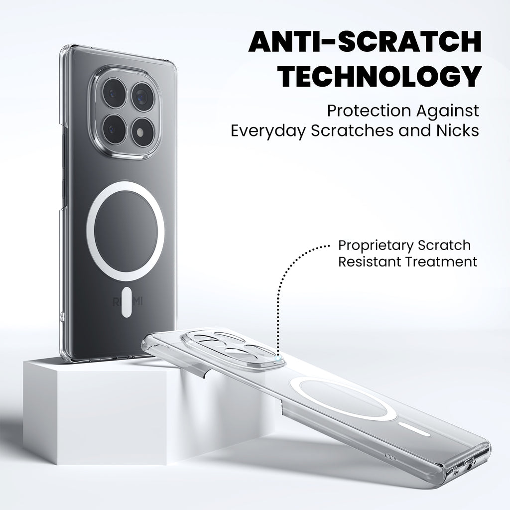 Anti-Yellow Magsafe Clear Case - Redmi Note 15 5G