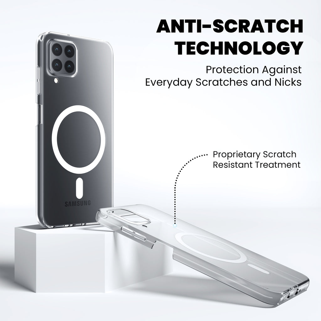 Anti-Yellow Magsafe Clear Case Samsung F Series