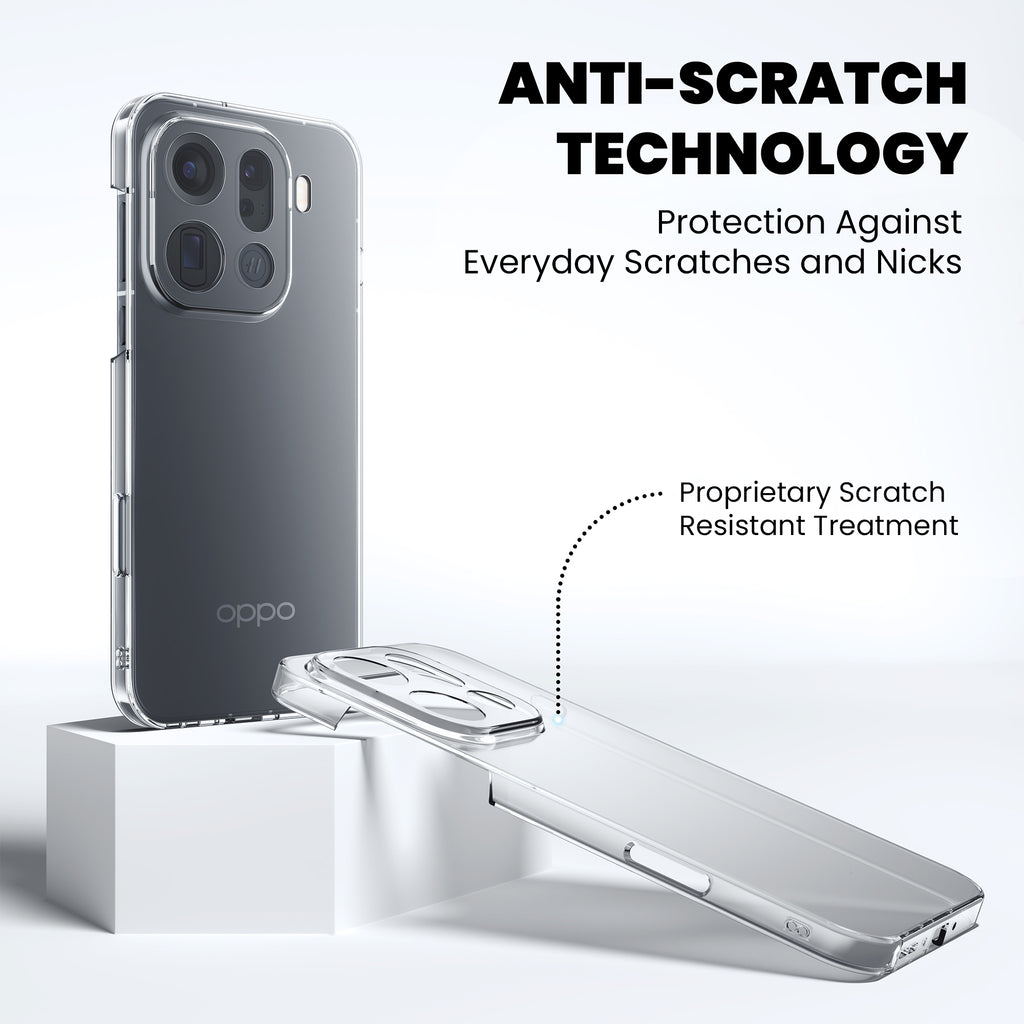 Anti-Yellow Clear Case Oppo A Series