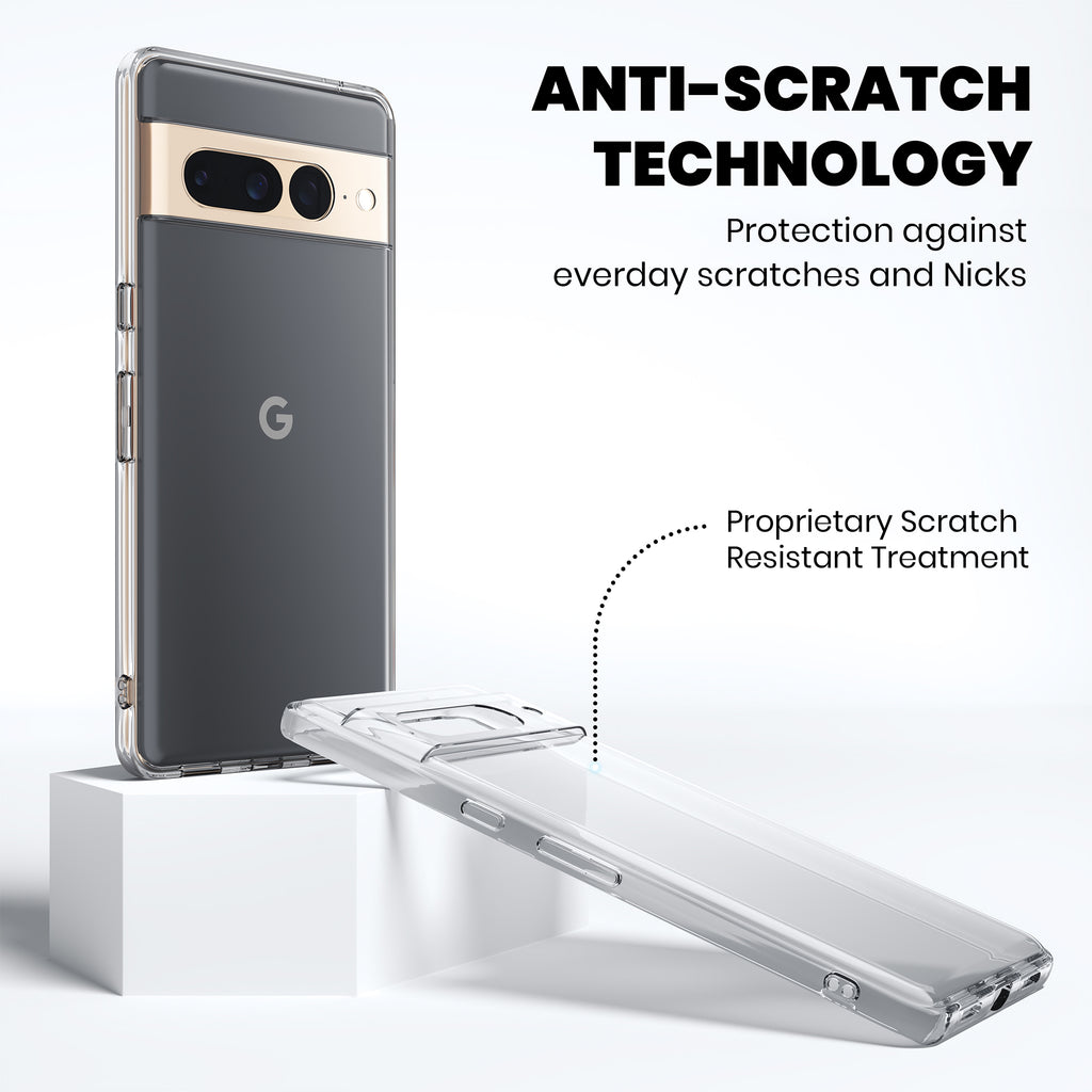 Anti-Yellow Clear Case Google Pixel