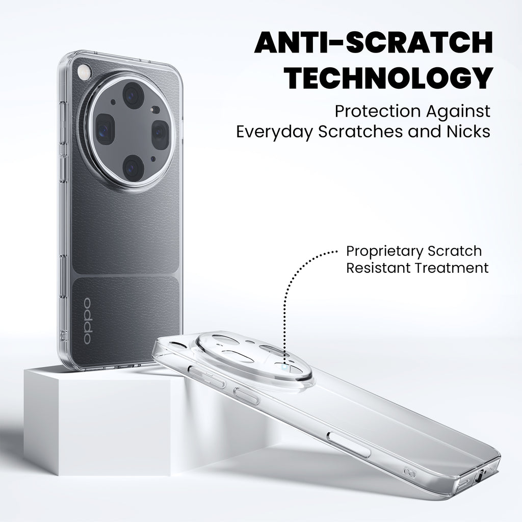Anti-Yellow Clear Case Oppo X Series