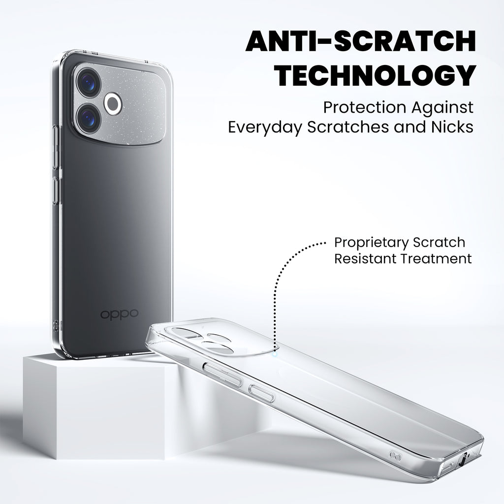 Anti-Yellow Clear Case Oppo F Series