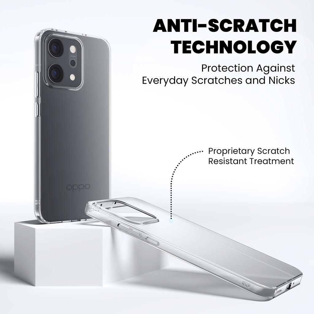 Anti-Yellow Clear Case Oppo A Series