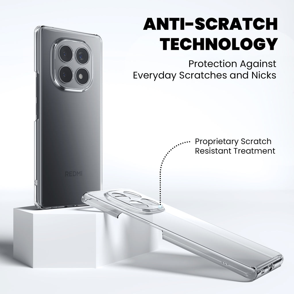 Anti-Yellow Clear Case - Redmi Note 15 5G
