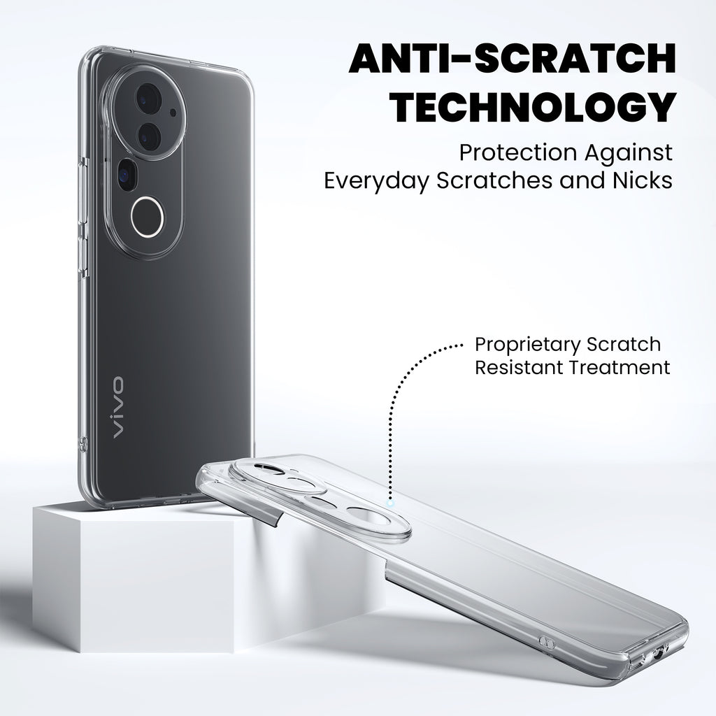 Anti-Yellow Clear Case - Vivo V40 Pro