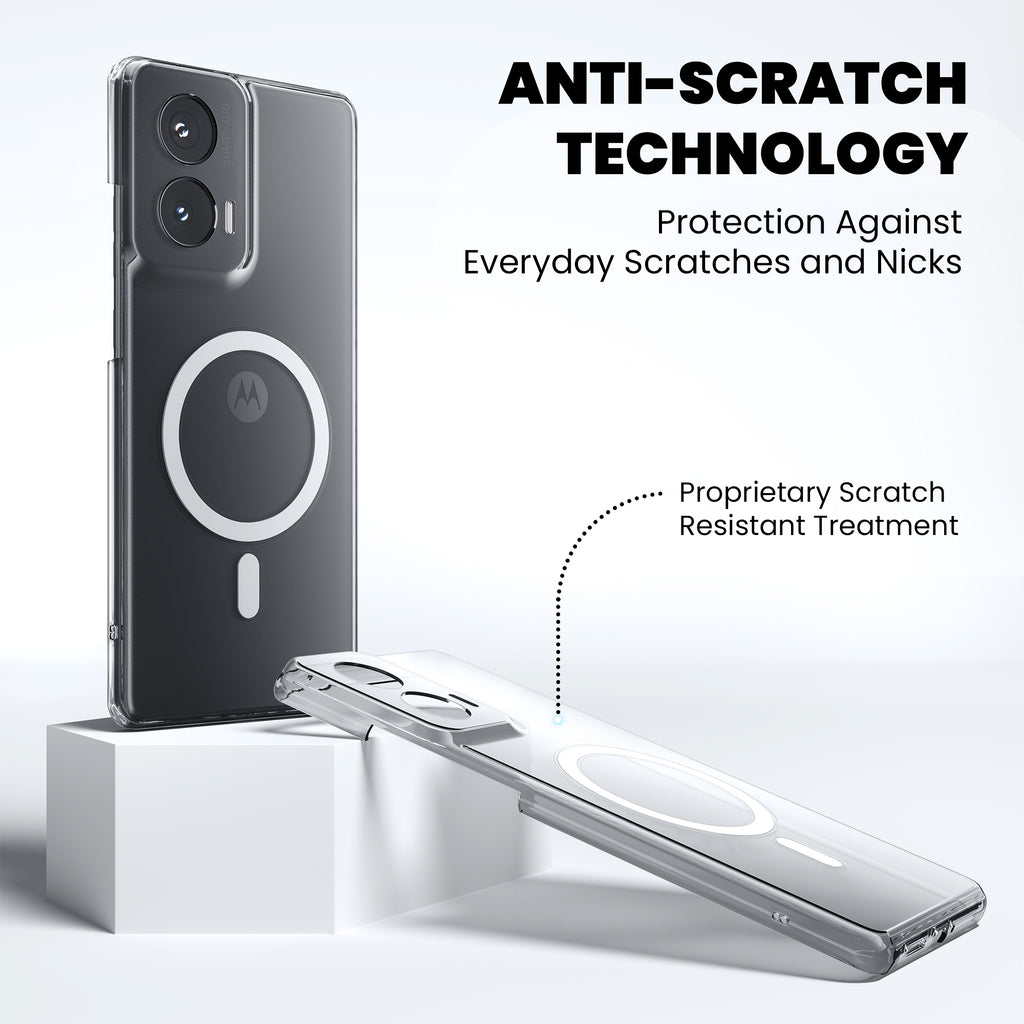 Anti-Yellow Magsafe Clear Case - Moto G85 5G