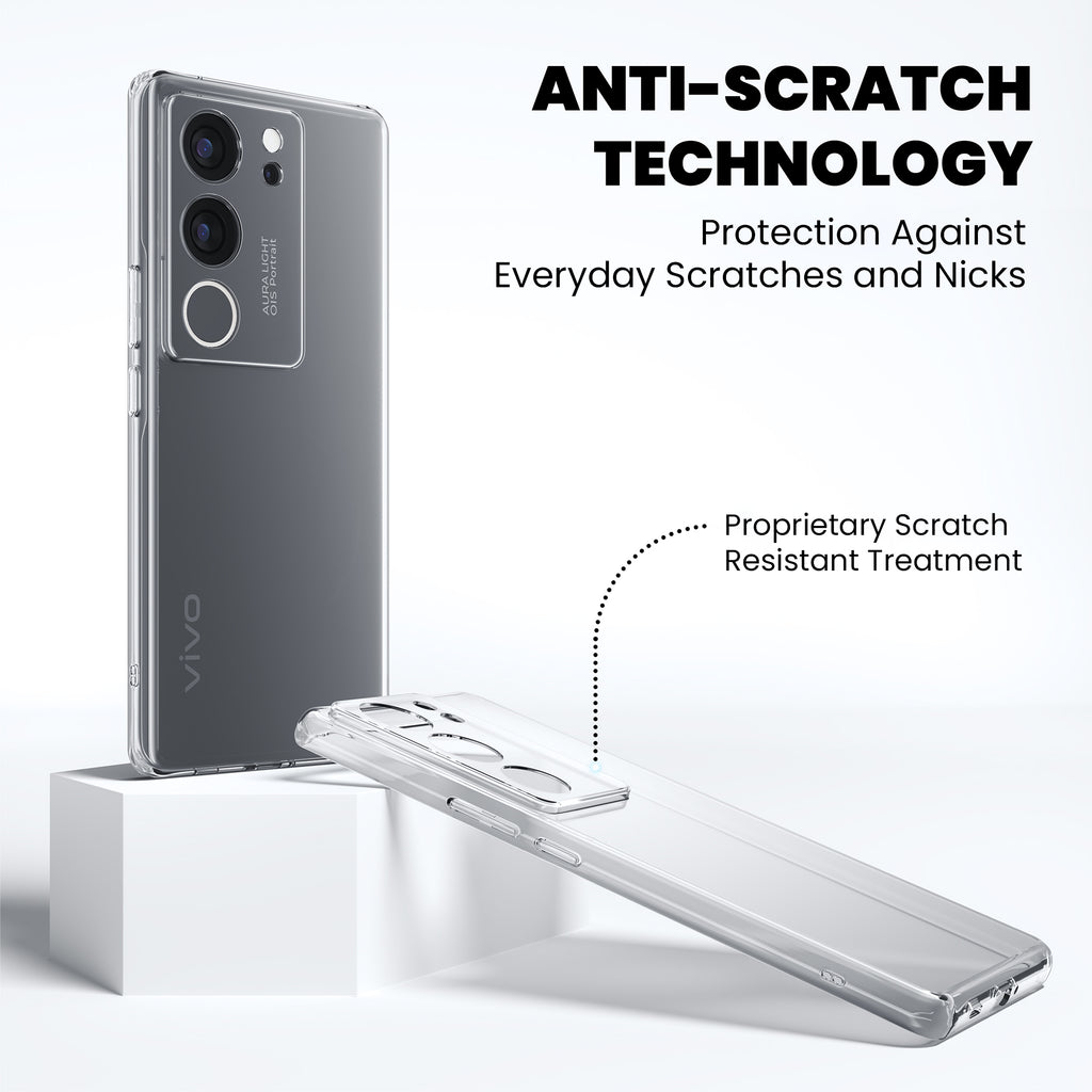 Anti-Yellow Clear Case - Vivo Y28 5G