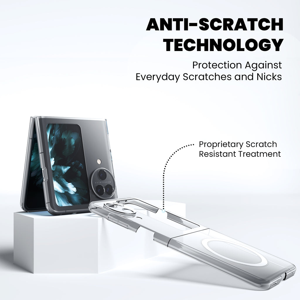 Anti-Yellow Magsafe Clear Case Oppo N Series