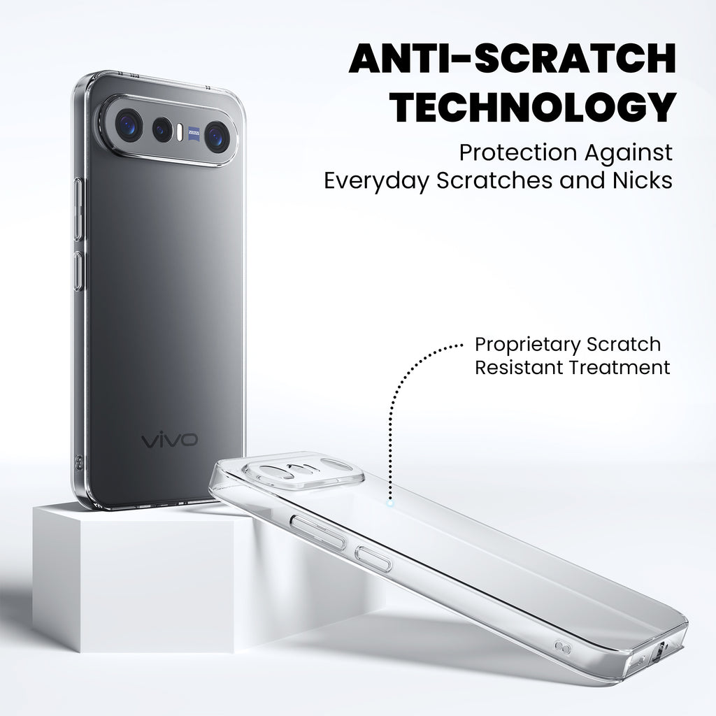Anti-Yellow Clear Case - Vivo X300 FE