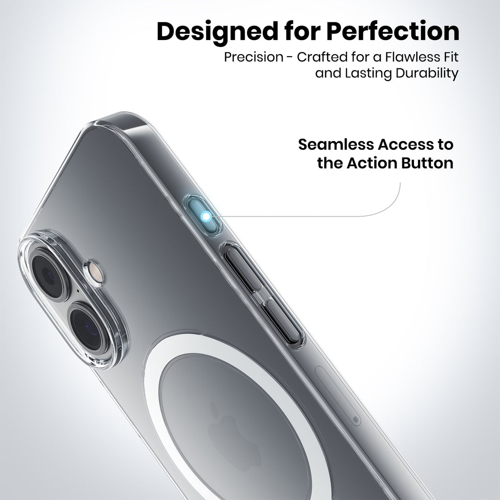 Anti-Yellow Magsafe Clear Case