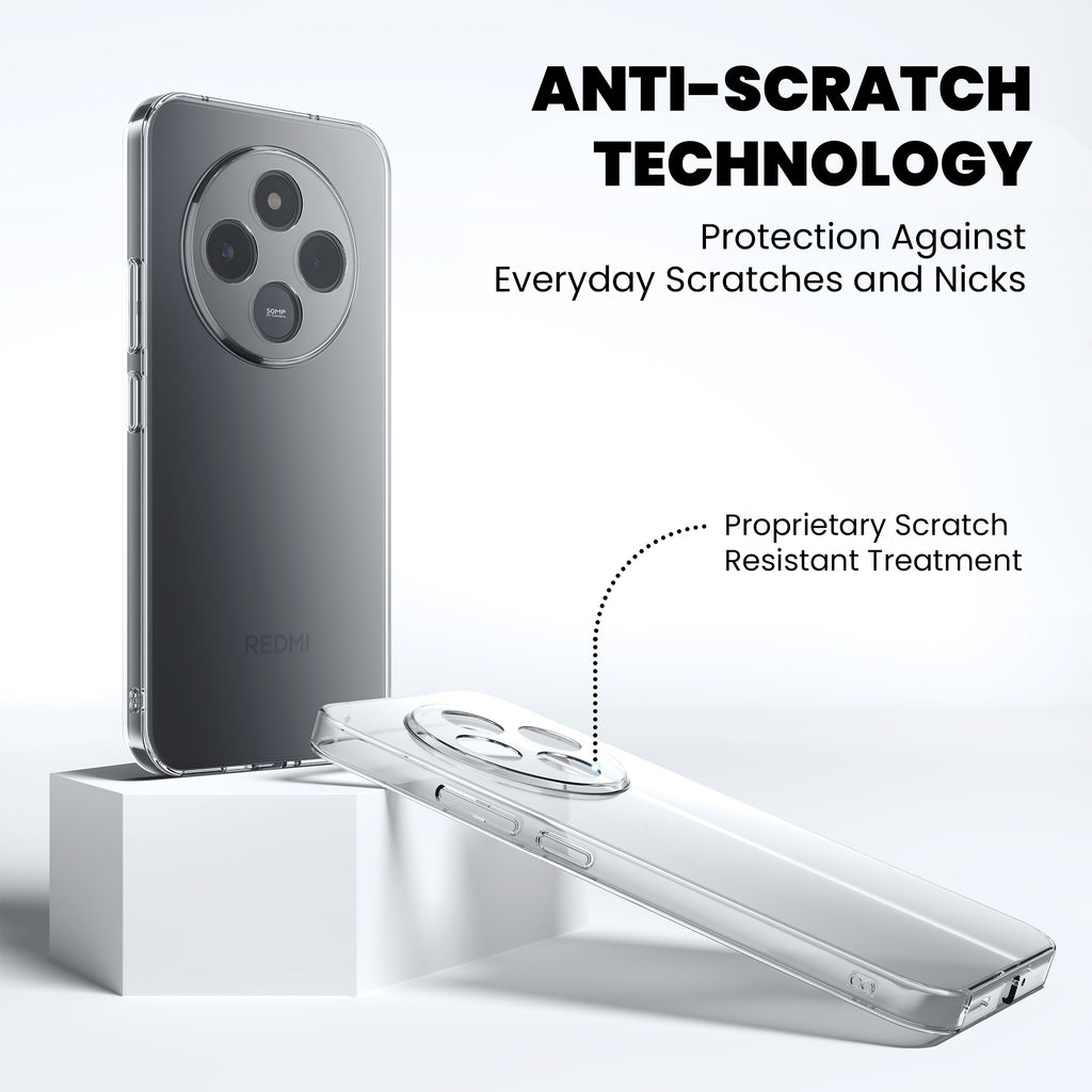 Anti-Yellow Clear Case - Redmi A4 5G