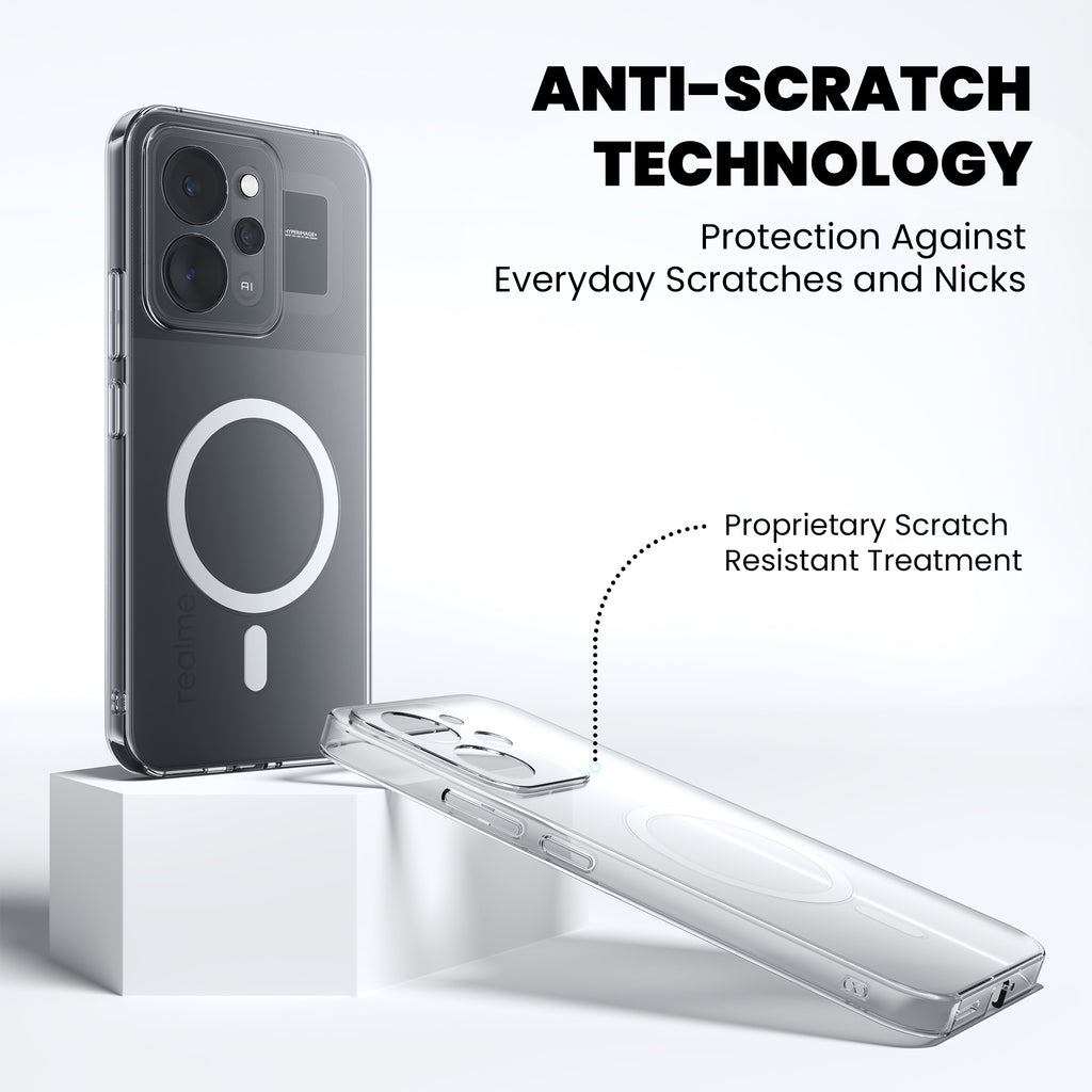 Anti-Yellow Magsafe Clear Case - Realme Narzo Power 5G