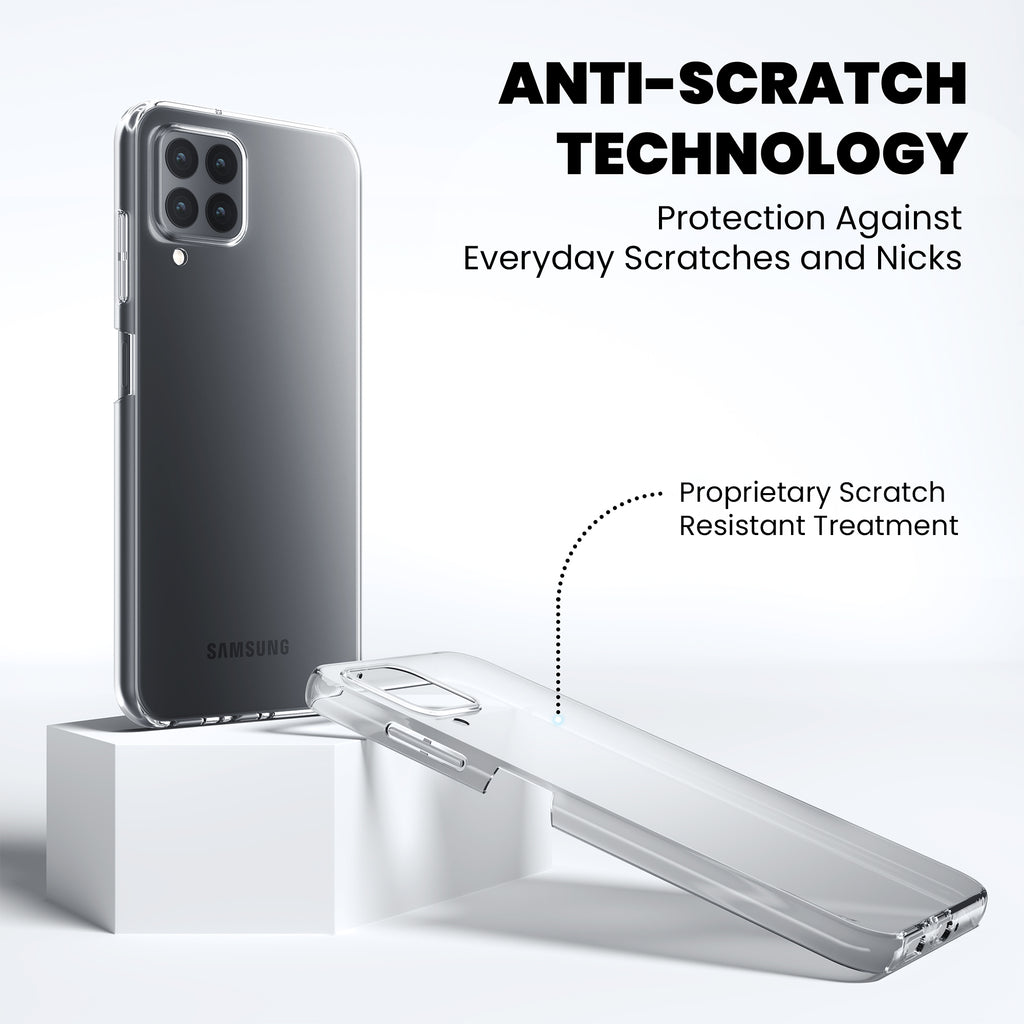 Anti-Yellow Clear Case Samsung M Series