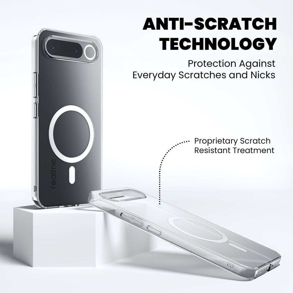 Anti-Yellow Magsafe Clear Case - Realme 16 5G