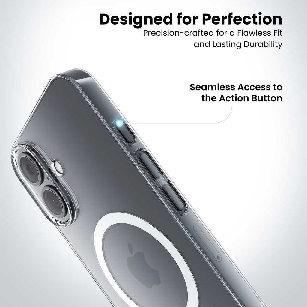 Anti-Yellow Magsafe Clear Case