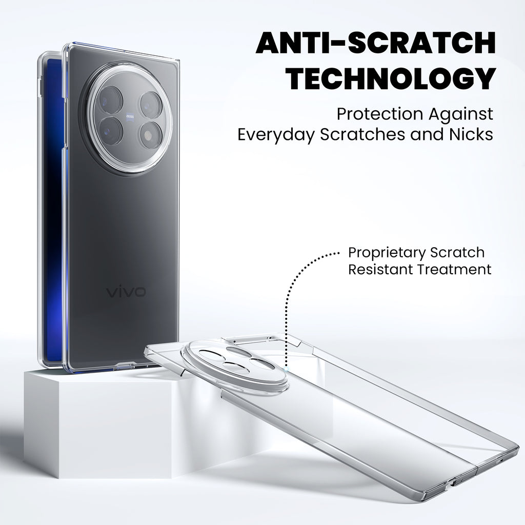 Anti-Yellow Clear Case - Vivo X Fold 3 Pro