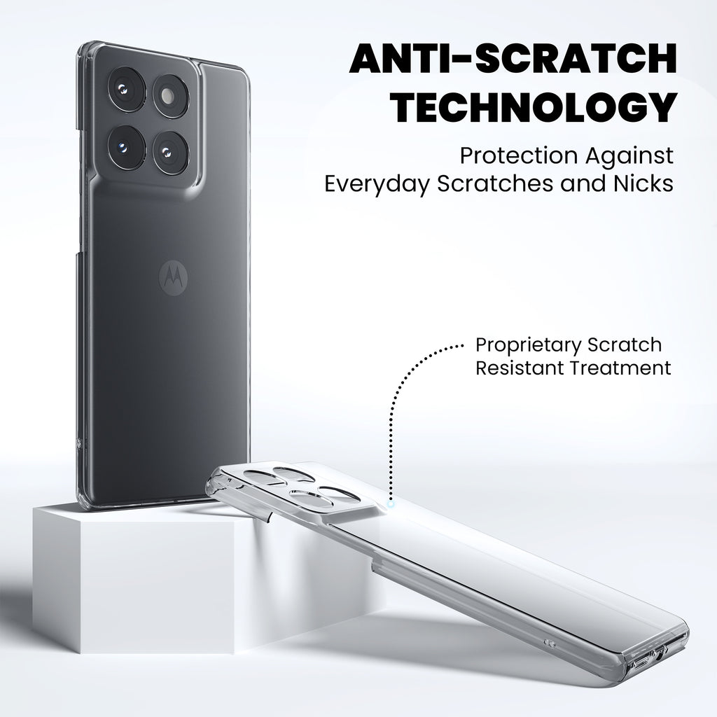 Anti-Yellow Clear Case - Motorola Edge 60 Stylus