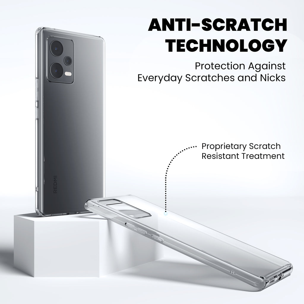 Anti-Yellow Clear Case - Redmi Note 11T 5G