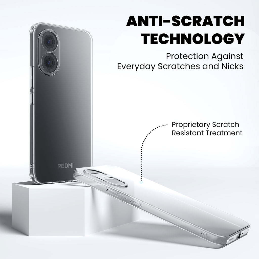 Anti-Yellow Clear Case - Redmi 9 Power