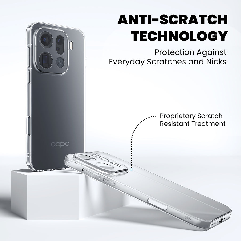Anti-Yellow Clear Case Oppo K Series
