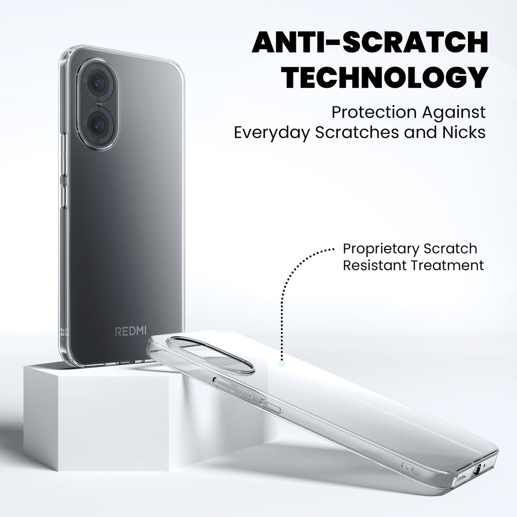Anti-Yellow Clear Case - Redmi 9i Sport