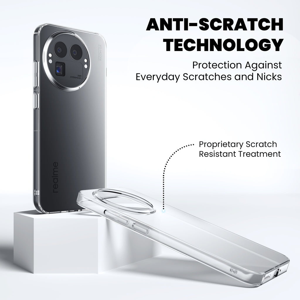 Anti-Yellow Clear Case - Realme 12x 5G