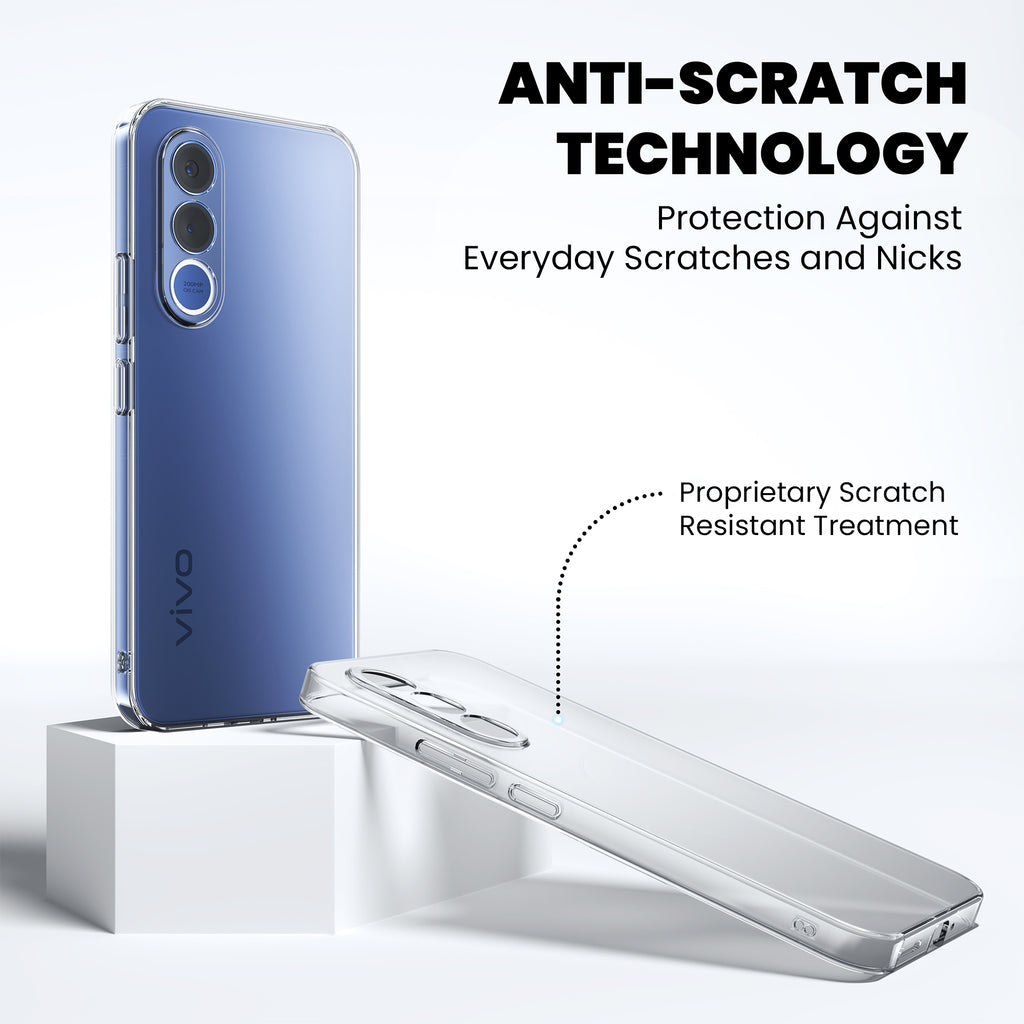 Anti-Yellow Clear Case - Vivo V70 FE